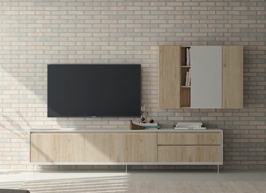 Mueble TV Bambú simple